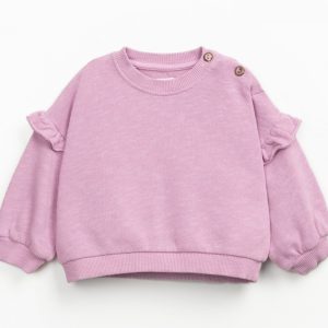 PLAY UP  S/S25 FELPA IN MAGLIA ROSA