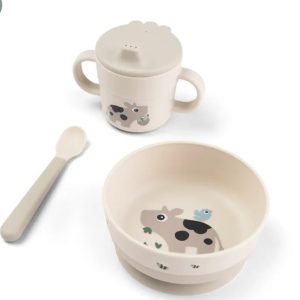 DONE BY DEER SET PAPPA FOODIE_First Meal Set - DONE BY DEER SET PAPPA POWDER